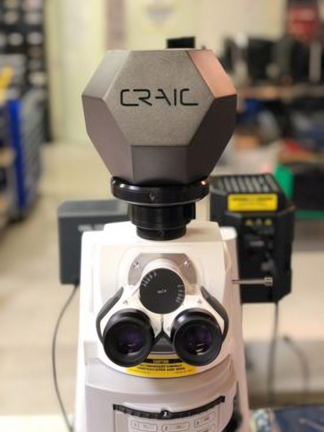 GeoImage vitrinite reflectance system in the laboratory
