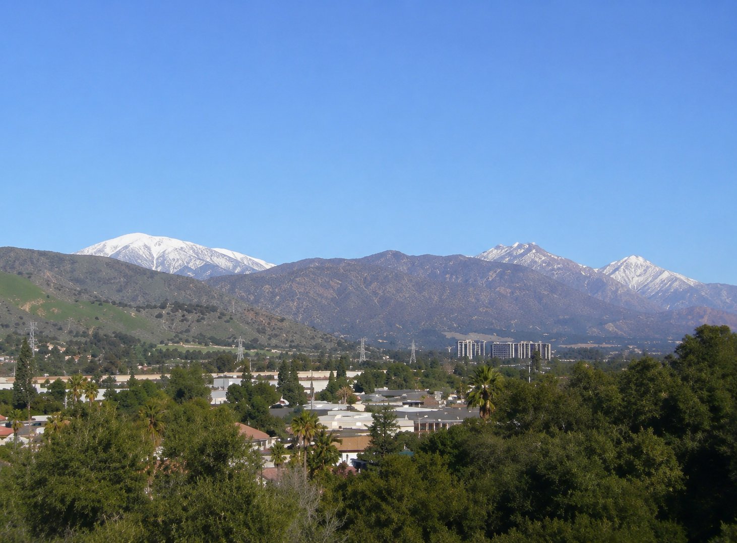 San Gabriel Mountains near the CRAIC Technologies headquarters